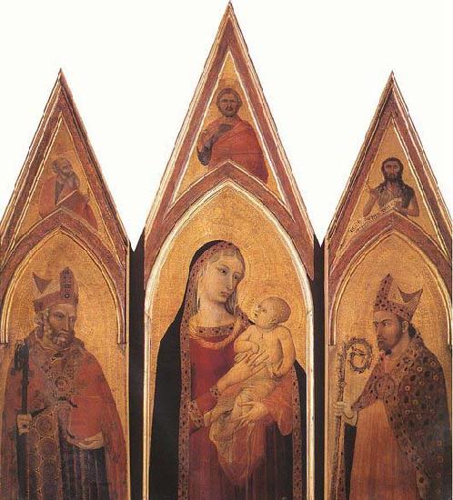 Ambrogio Lorenzetti Altarpiece of St Proculus oil painting picture